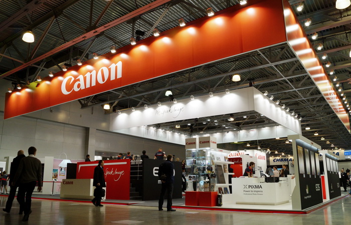 Стенд компании Canon на Фотофоруме-2013