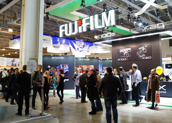 Стенд компании Fujifilm на Фотофоруме-2013