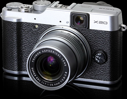 Fujifilm X20, камера премиум-класса, новинки Fujifilm
