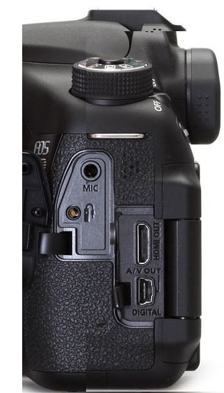 Canon EOS 70D порты