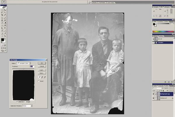 Как раскрасить старую фотографию в Photoshop | VK