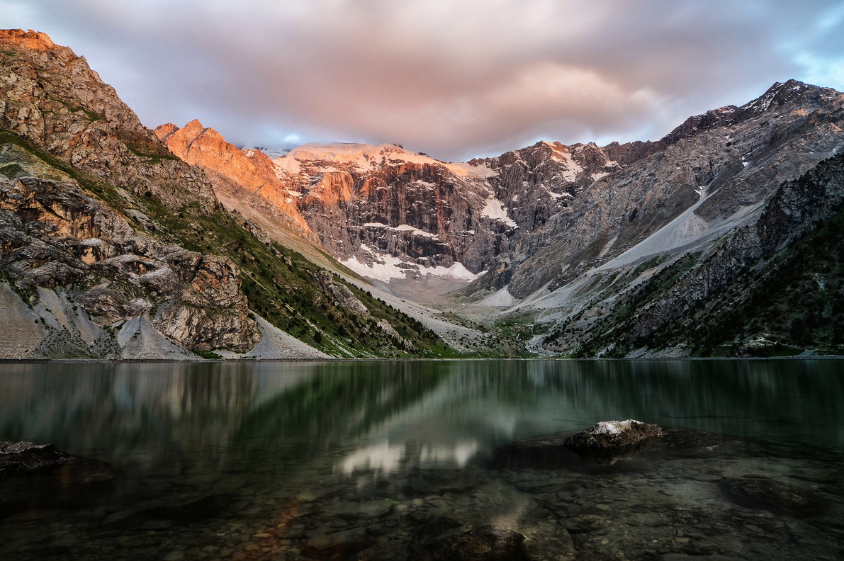 Фанские горы Таджикистан озеро алой зари
