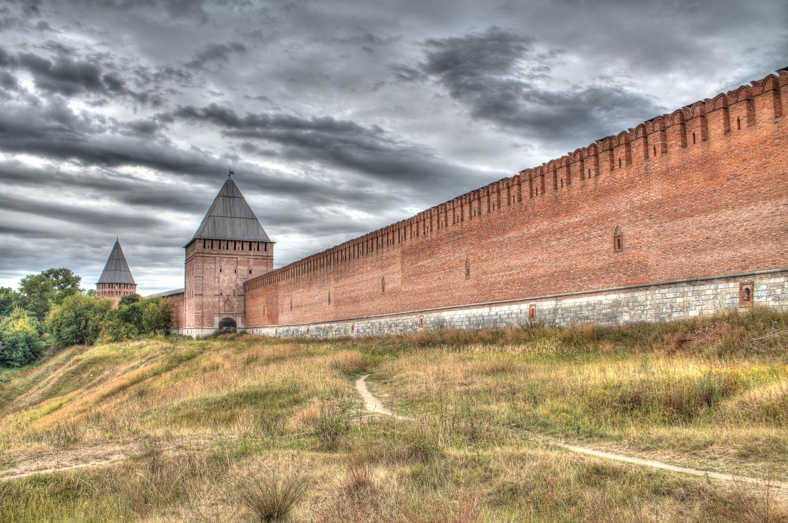 смоленская крепость история