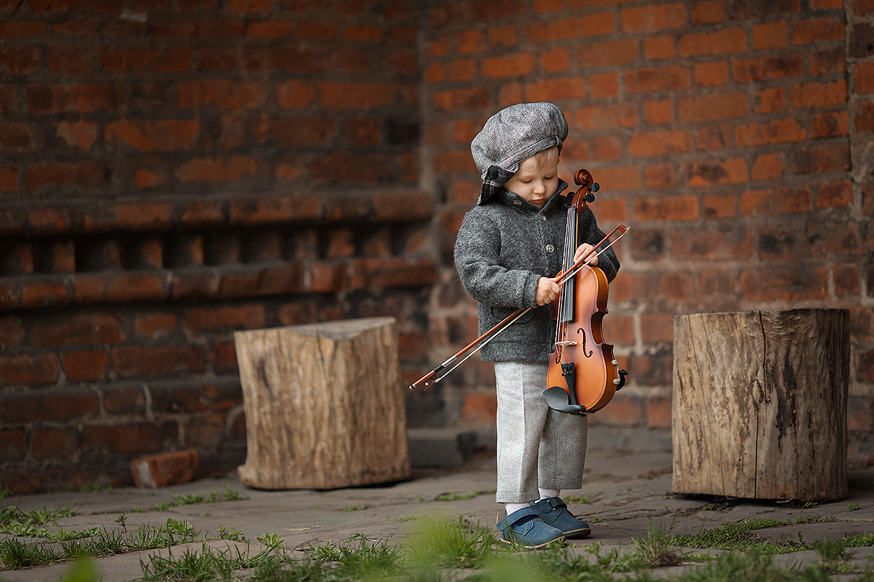 Елена Подольская — Маленький скрипач — Российское фото